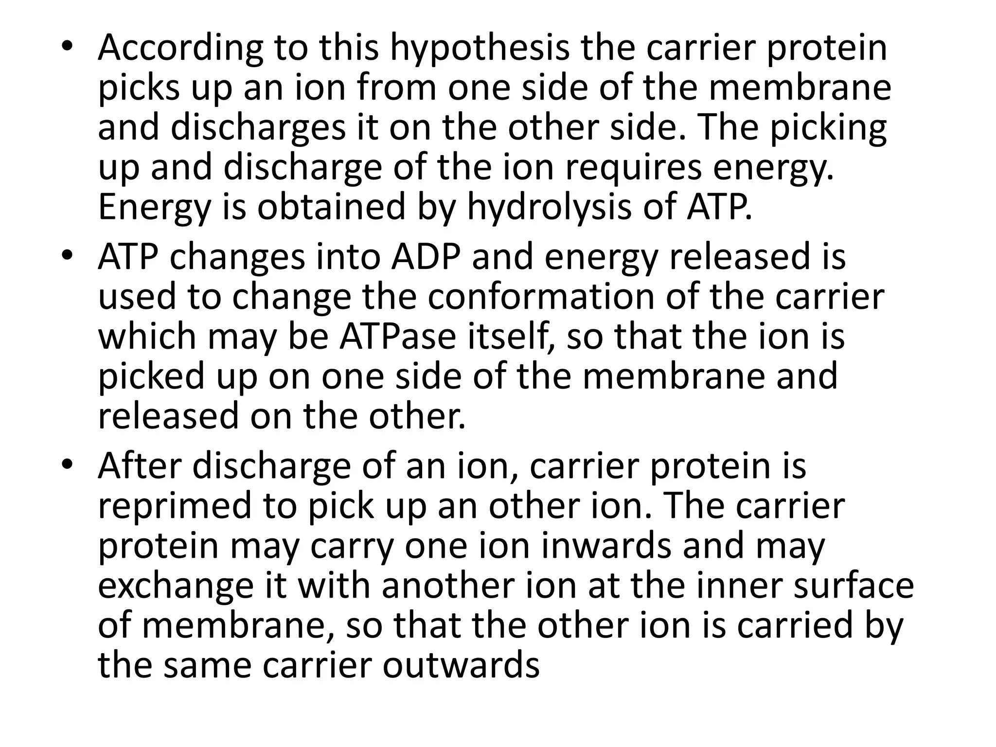 Mechanism of uptake and transport of nutrient ions in plants | PPTX