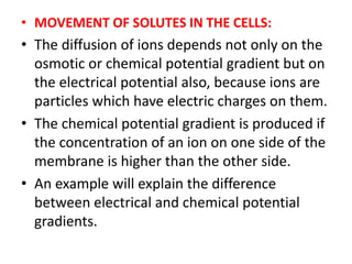 Mechanism of uptake and transport of nutrient ions in plants | PPTX