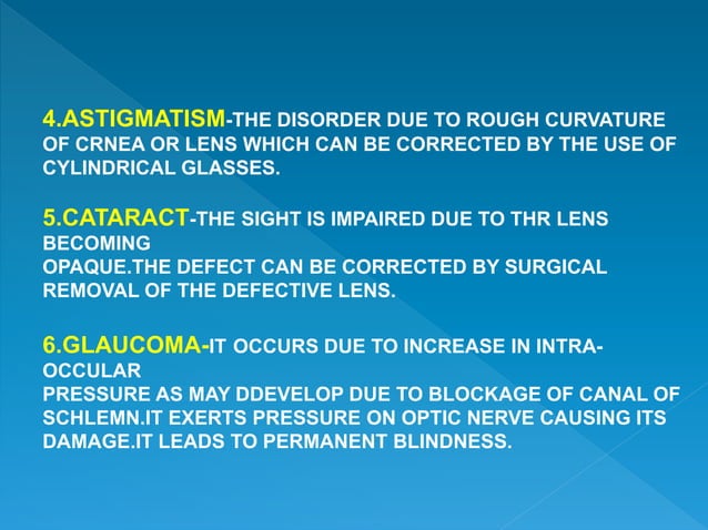 Mechanism of Vision in Human Beings with Diagram | PPTX | Eye and ...