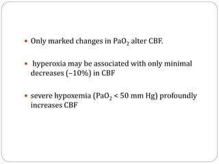 Head Injury Pao2 Mechanisms of cerebral injury and cerebral protection | PPTX