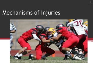 Mechanisms of Injuries 2/16/2010 1 