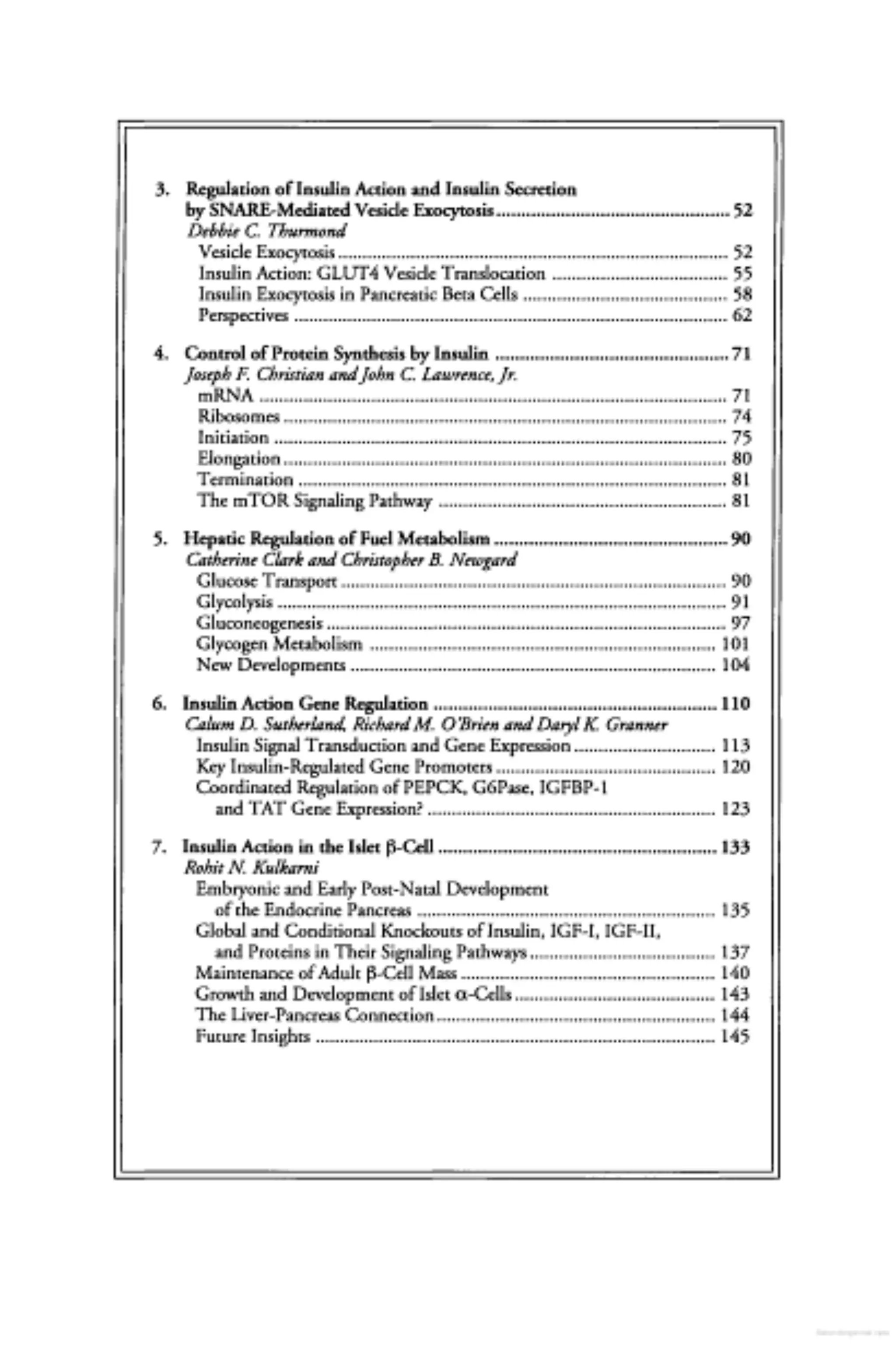 Mechanisms of insulin action | PDF