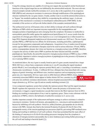 Mechanisms of resistance review paper | PDF