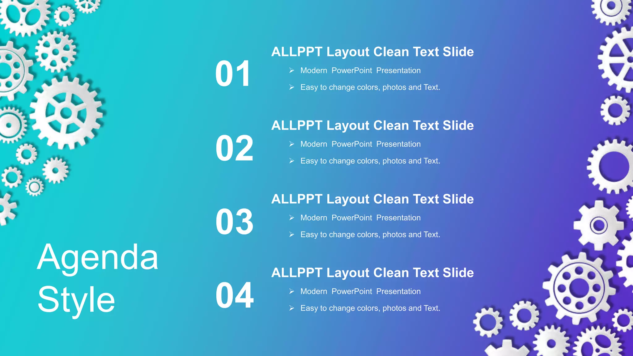 Mechanism System Gear PowerPoint Templates.pptx | Desktop Publishing ...