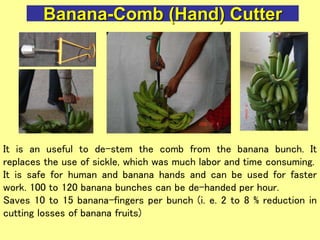 Mechanization of post harvest operations in horticultural crops | PPT