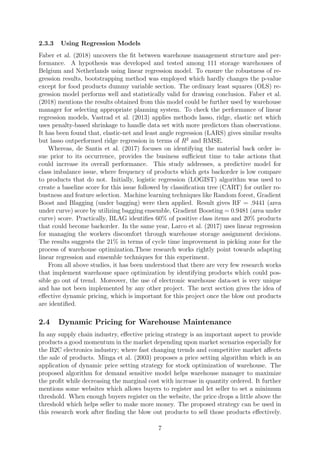 Thesis - Mechanizing optimization of warehouses by implementation of ...