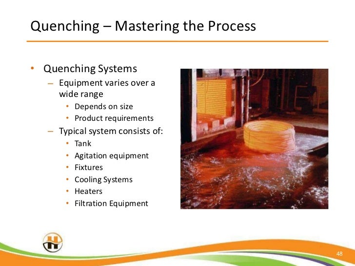 Heat Treating The How and Why of Quenching Metal Parts