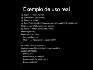 WWW:::Mechanize YAPC::BR 2008