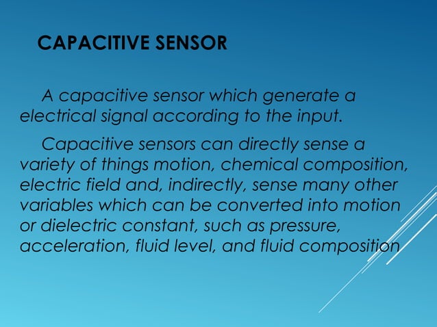 sensors (It`s type) | PPT