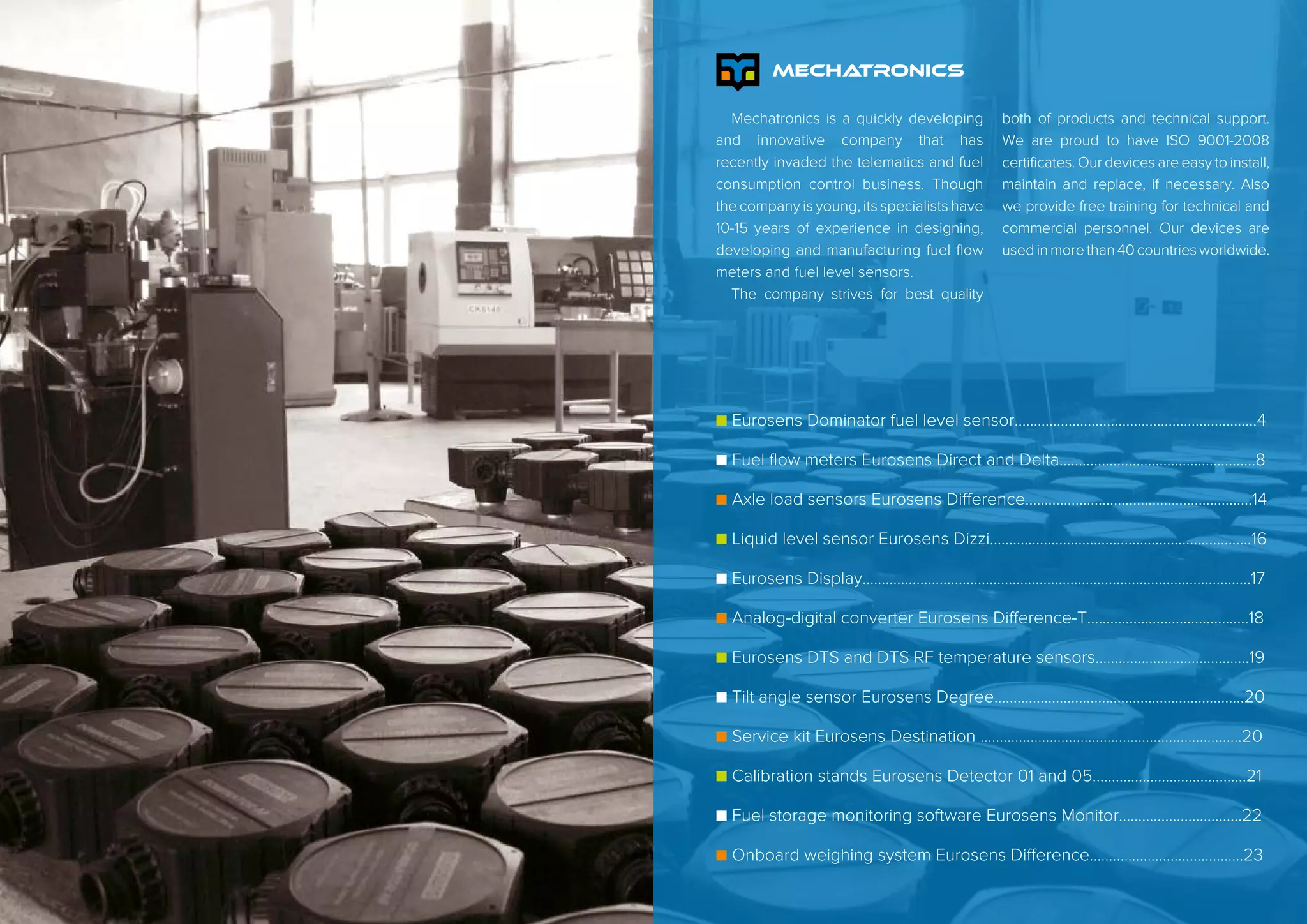 Mechatronics catalog 2018 PDF