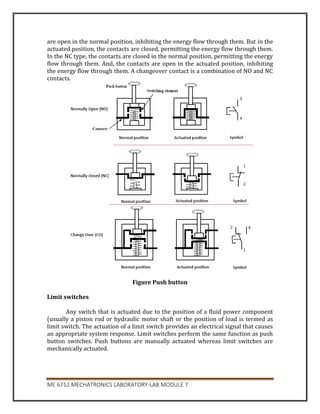 Mechatronics lab | PDF