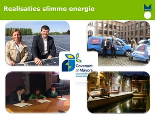 Realisaties slimme energie
 