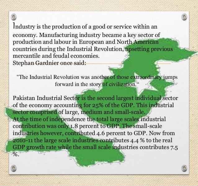 Industrial Growth of Pakistan