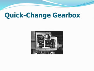 Quick-Change Gearbox
 