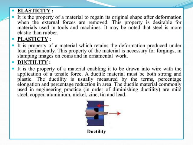 Mechnical properties of Materials | PPT
