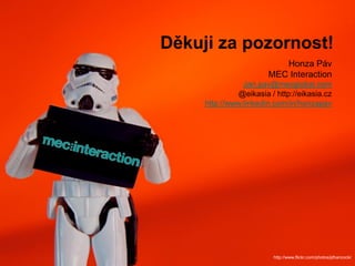 Honza Páv, MEC: Jak se naučit létat and Integrace sociálních médií do komunikačního mixu