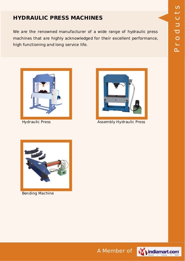 Mech Static Hydraulics, Coimbatore, Hydraulic Products