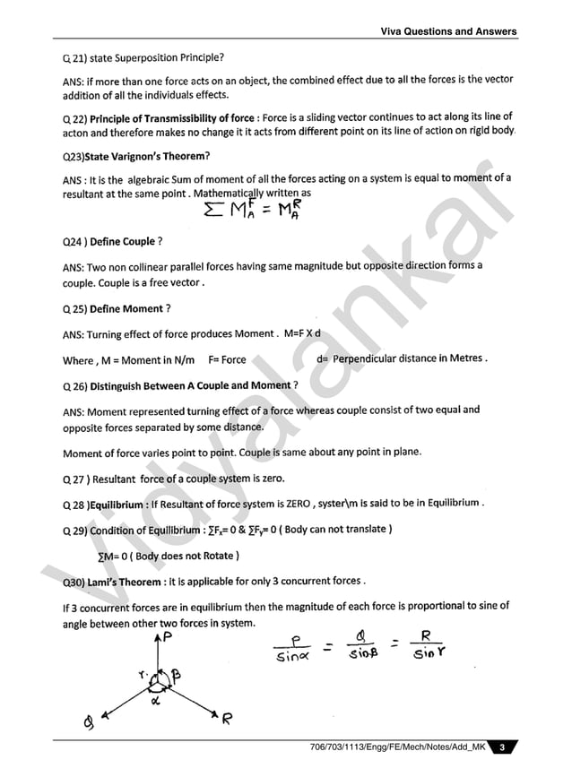 Mech viva questions and_answers