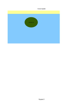 нүүр хуудас




үнэлгээ




           Хуудас 2
 