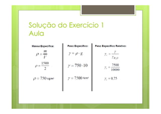 Solução do Exercício 1
Aula
 