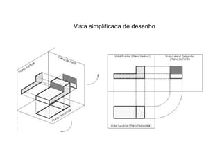 Vista simplificada de desenho
 