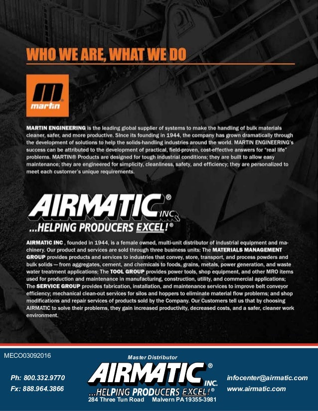 Dust Management Brochure