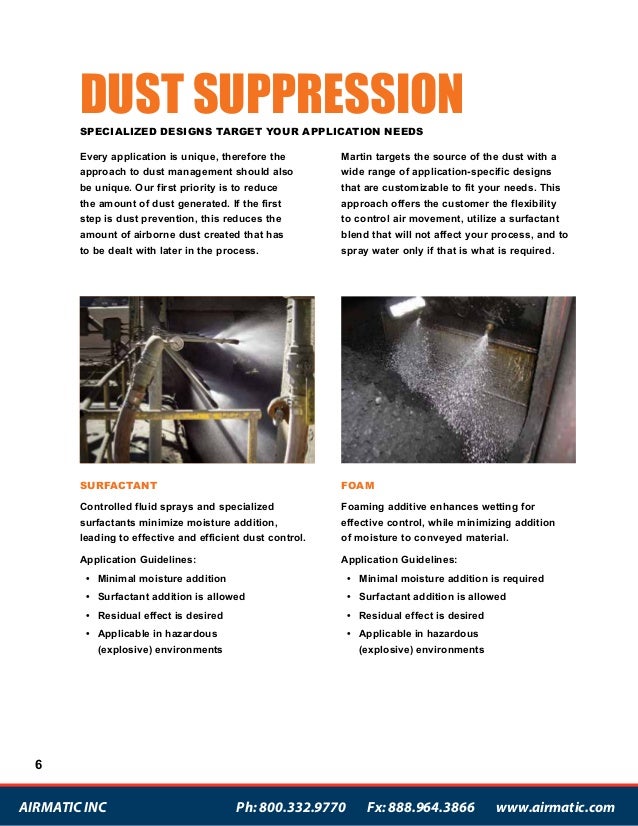 Dust Management Brochure