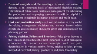 Managerial economics | PPTX
