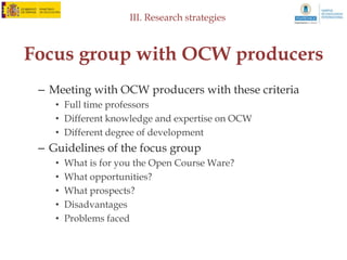 IV. Results: Statistical analysis of data



              Types of results
• Statistical analysis of data retrieved through a
  search engine
 