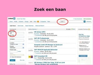 Zoek een baan 