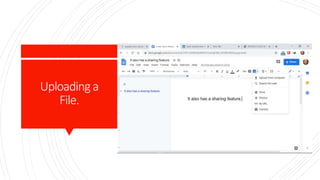 Google Docs and its features. | PPTX