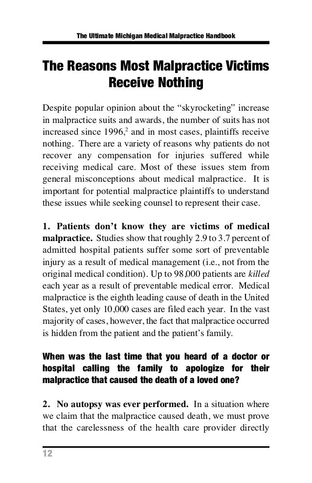 The Ultimate Guide to Medical Malpractice Cases in Michigan