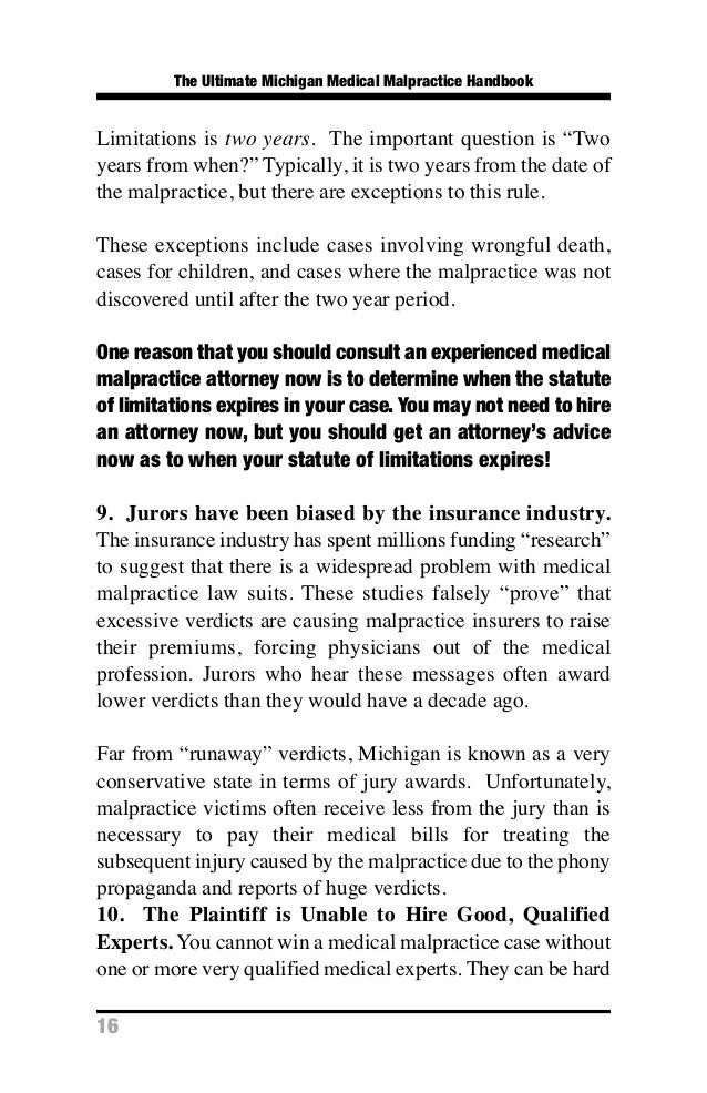 Medical malpractice legal case studies