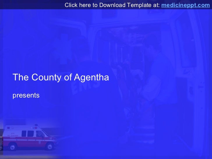 Ambulance Powerpoint Template
