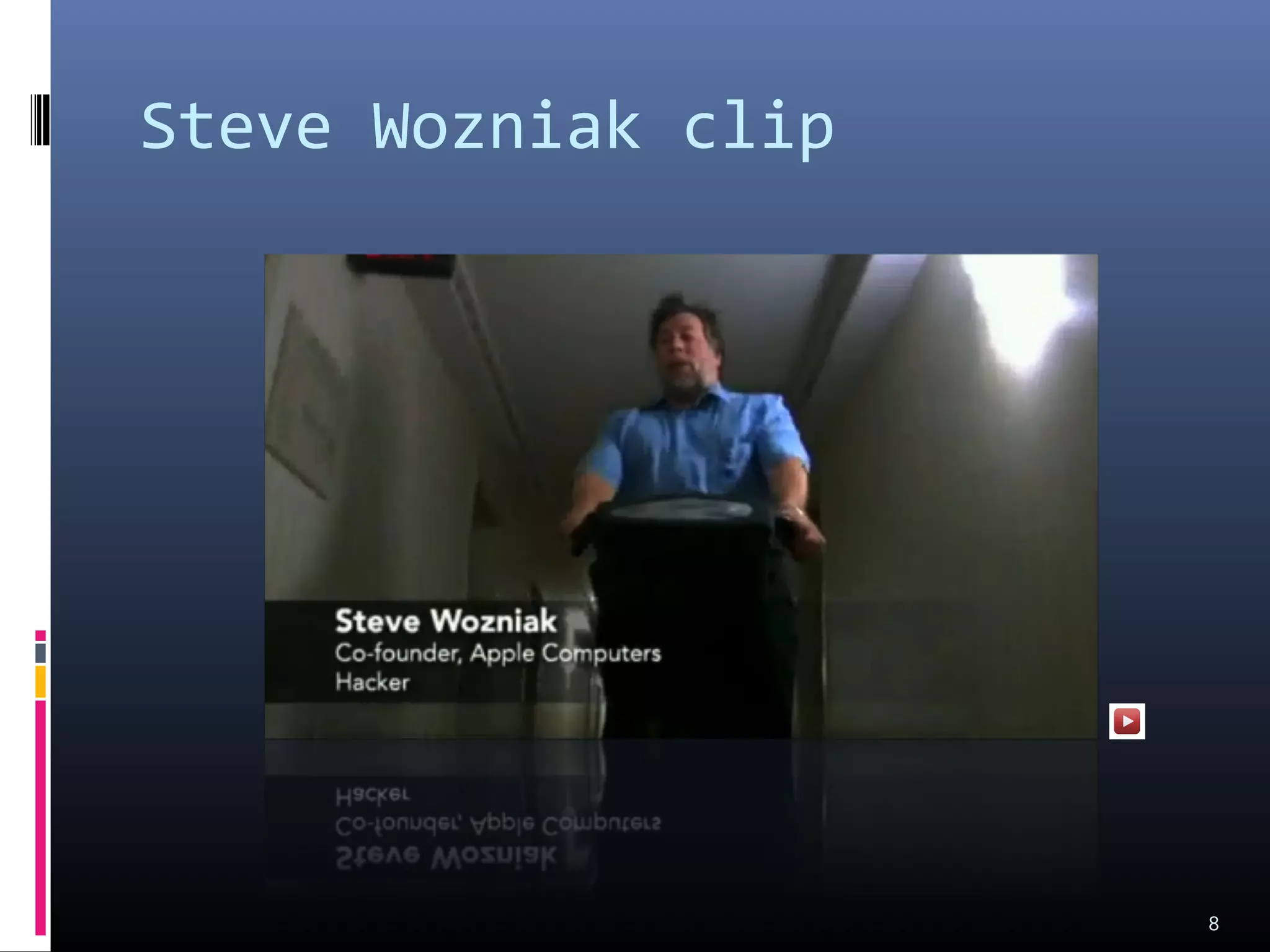 Steve Wozniak clip
8
 