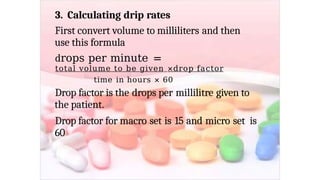 Drop Factor Med Math MEDication administration and patients rights .pptx