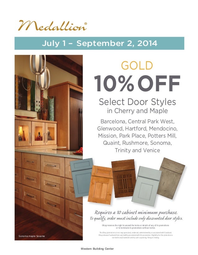 Medallion Cabinets 10 Off Promo