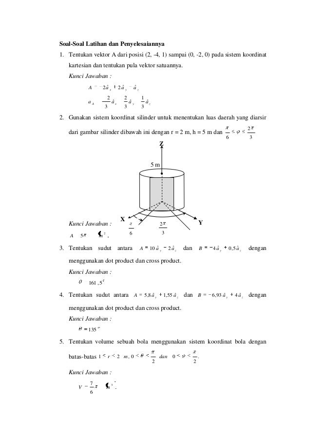 Contoh Soal Dan Pembahasan Hukum Ampere Barisan Contoh
