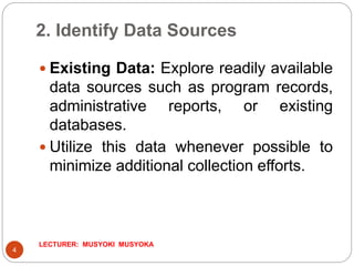 M & E data collection, analysis and reporting.pptx