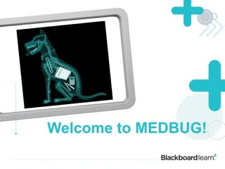 Welcome to MEDBUG! INSERT ICON/LOGO HERE 