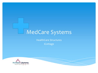 MedCare Systems
HealthCare Structures
iCottage
 