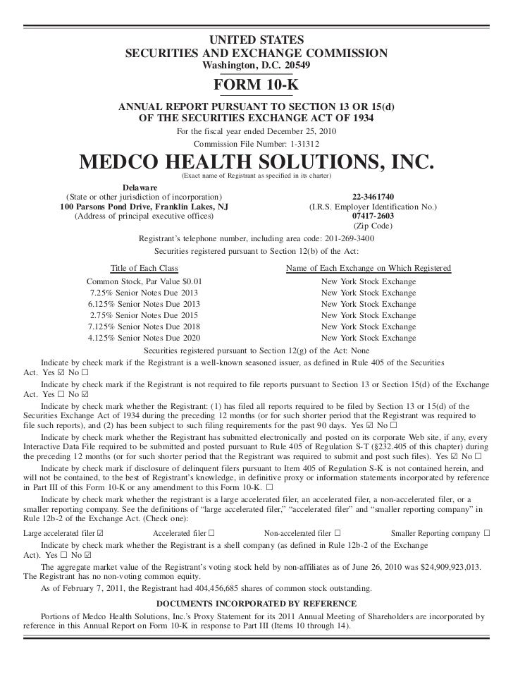medco healthsolutions report 2010 medco 14 form