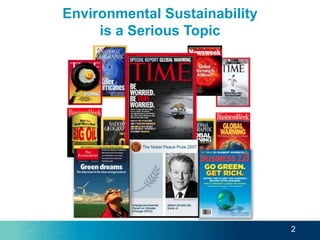 (Big) Data Analytics for Environmental Sustainability | PPTX