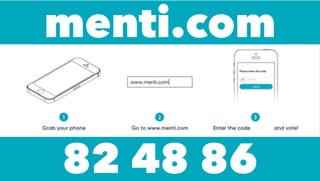 menti.com
82 48 86
 