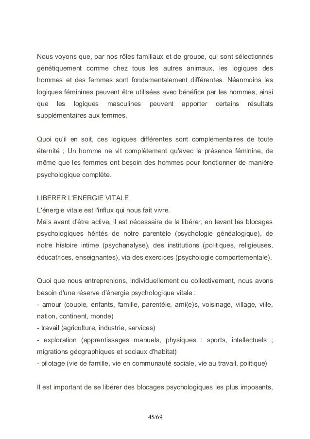 femme datant psychologie