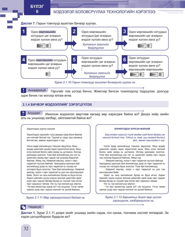 Medeelliin tehnologi vi surah bichig | PDF