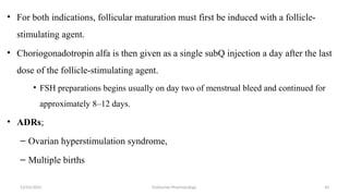 Endocrine Injection Integrated Overview of Endocrine Gland PHARMACOLOGY | PPTX