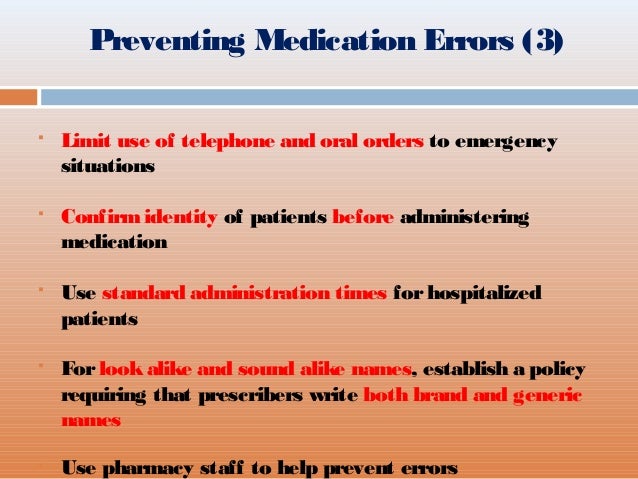 medication errors in pediatrics
