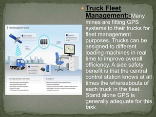 GPS system and its application in mining | PPTX