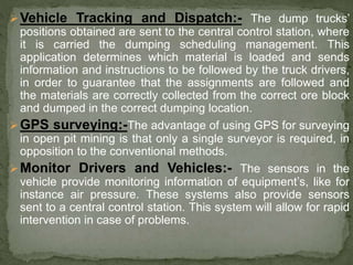 GPS system and its application in mining | PPTX